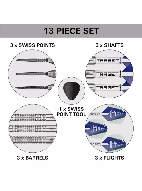 Darts szett steel Target SP Shane McGuirk G1 23g 90%