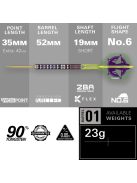 Darts szett steel Target SP Luke Littler World Champion 2025 Edition, 23g 90% wolfram