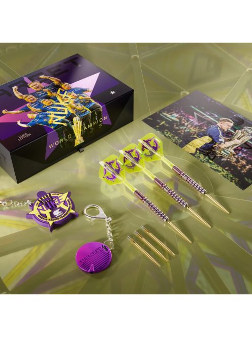 Darts szett steel Target SP Luke Littler World Champion 2025 Edition, 23g 90% wolfram