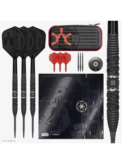 darts szett steel SP STAR WARS TARGET Darth Vader, 24gr, 95%