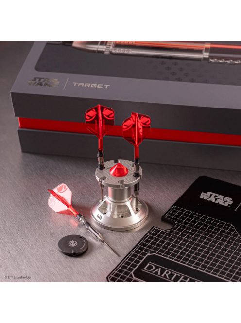 darts szett steel STAR WARS TARGET Darth Vader Lightsaber First Edition 24gr, 95%