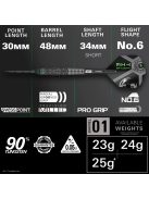 darts szett steel SP STAR WARS TARGET Tie Fighter, 23gr, 90%