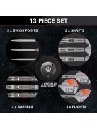 darts szett steel SP STAR WARS TARGET X-Wing, 22gr, 90%