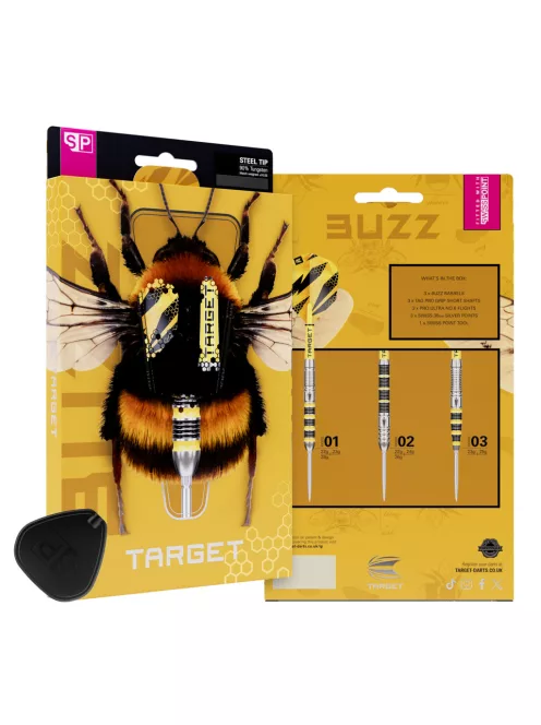 Darts szett steel TARGET Buzz 01 Swiss Points 90% 22g