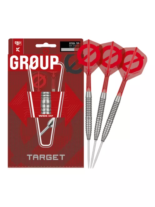 Darts szett steel TARGET Group Ø 02 Swiss Points, 23g 50%
