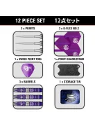 Darts szett steel Target JAPAN Endeavour Kasumi Sato G3 SP 24g  90% wolfram