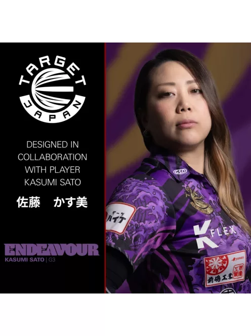 Darts szett steel Target JAPAN Endeavour Kasumi Sato G3 SP 24g  90% wolfram