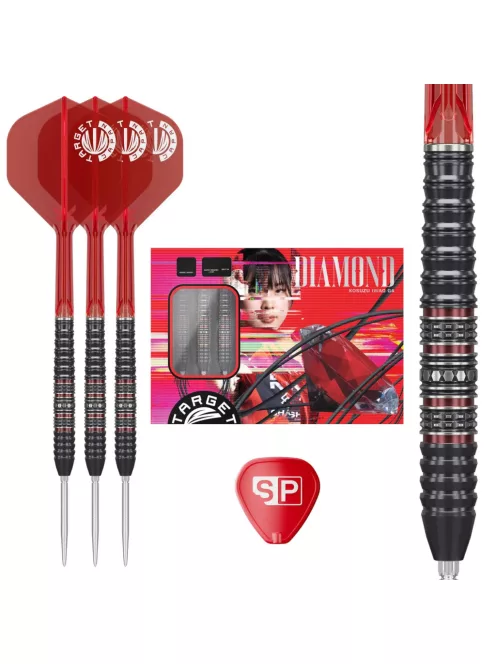 Darts szett steel Target JAPAN Diamond Kosuzu Iwao G4 SP 22g  90% wolfram
