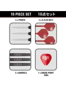 Darts szett steel Target JAPAN Diamond Kosuzu Iwao G4 SP 22g  90% wolfram