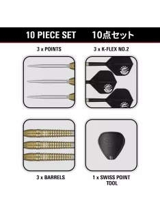   Darts szett steel Target JAPAN Prime Series Hot Shot Harith Lim G3 SP 23g  90% wolfram