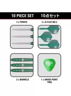   Darts szett steel Target JAPAN Xeno Motomu Sakai G1 SP 25g  90% wolfram