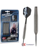 Dart szett TARGET steel POWER SILVERLIGHT 24g, BRASS - Phil Taylor