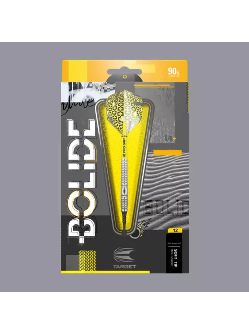 Darts set TARGET soft Bolide 12, 18g, 90% tungsten