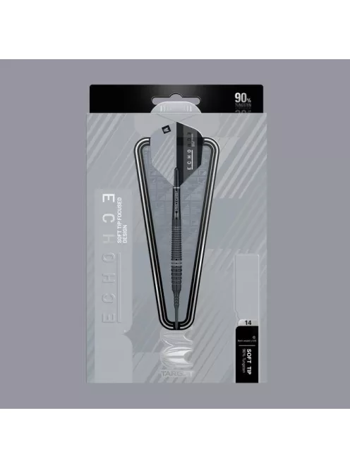 Darts set Target soft Echo 14 90% tungsten, 18g, 2020