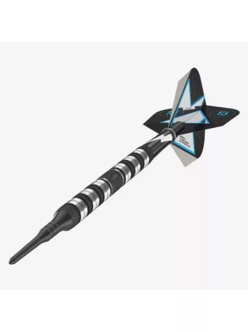 DARTS SET TARGET SOFT 18G, PHIL TAYLOR, POWER BLACK, 80% WOLFRAM