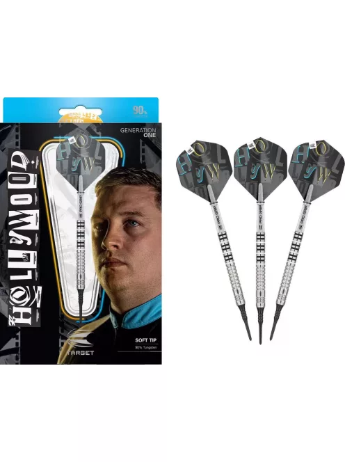 Darts szett TARGET soft, Chris Dobey G1, 19g 90% wolfram