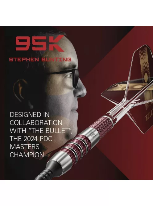 Darts szett soft Target Stephen Bunting 95K 18g 95%