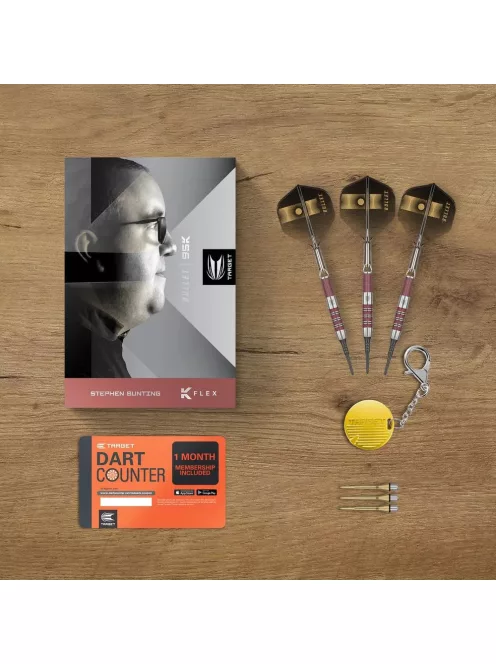 Darts szett soft Target Stephen Bunting 95K 18g 95%