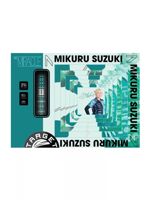 Dart szett soft Target Japan Mikuru Suzuki The Miracle G7 SP 21,5gr, 95%