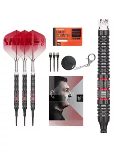 Darts szett soft Target SP Nathan Aspinall 95K, 18g 95%