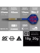 Darts szett Target Raymond Van Barneveld GEN6 Soft 18g