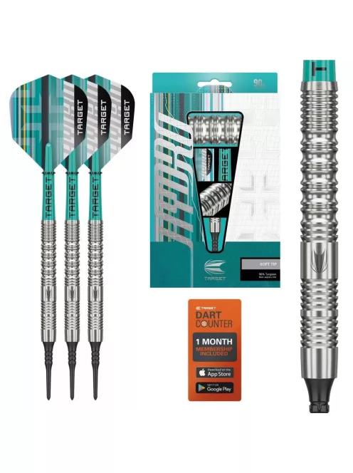 Darts szett Target soft Hydro 12 18g