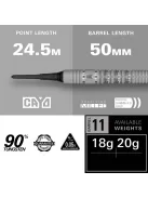 Darts szett soft Target SP CRYO 11, 18g 90%