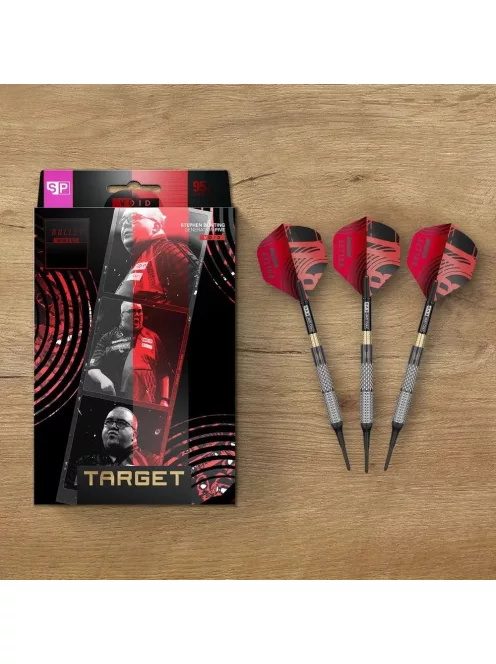 Darts szett soft Target Stephen Bunting G5 Void, 18g 95%