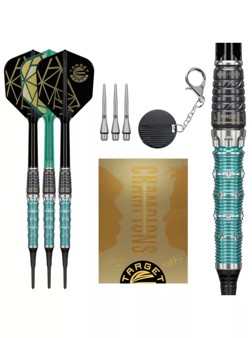 darts szett soft TARGET Japan The Rising Miracle Combination Limited Edition, 21,5g 95%