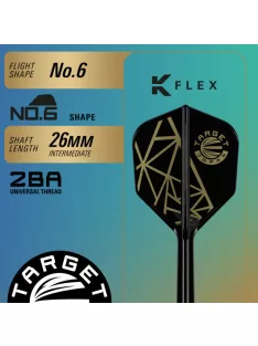   darts szett soft TARGET Japan The Rising Miracle Combination Limited Edition, 21,5g 95%