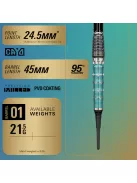 darts szett soft TARGET Japan The Rising Miracle Combination Limited Edition, 21,5g 95%