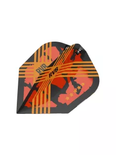   DARTS PEN TARGET RVB G3 ULTRA BLACK/ORANGE, NO6, RAYMOND VAN BARNEVELD