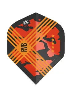   DARTS PEN TARGET RVB G3 ULTRA BLACK/ORANGE, NO2, RAYMOND VAN BARNEVELD