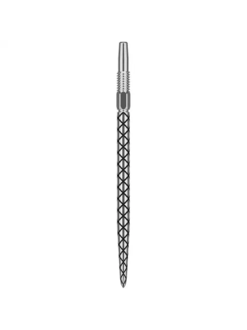 Dart tip TARGET Swiss Point Diamond Pro metal tip, 35mm, silver