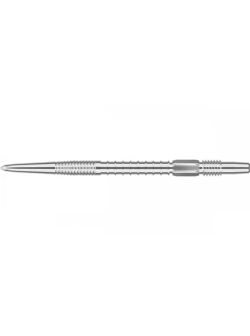Dart tip TARGET Swiss Point Firepoint metal tip, 35mm, silver