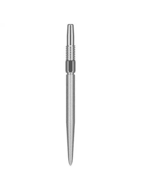 DART TIP TARGET SWISS POINT NANO METAL TIP, 26MM, SILVER
