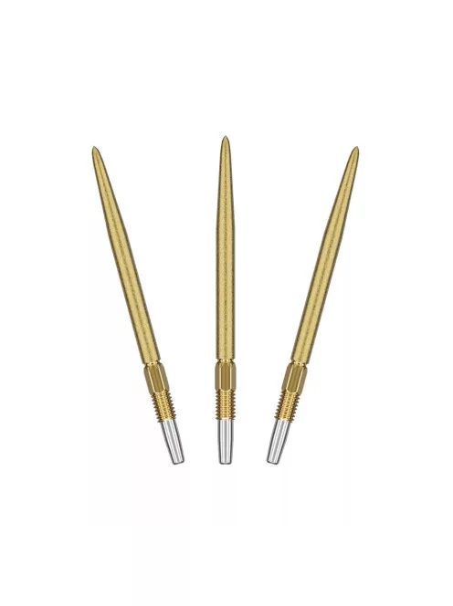 Darts fémhegy TARGET Swiss SLK, arany 30mm