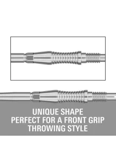 Darts fémhegy TARGET Swiss Storm RST, ezüst 30mm