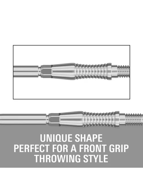 Darts fémhegy TARGET Swiss Storm RST, ezüst 35mm