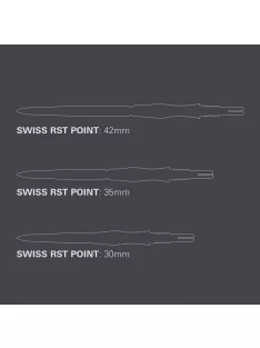 Darts fémhegy TARGET Swiss Storm RST, arany 42mm