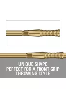 Darts fémhegy TARGET Swiss Storm RST, arany 42mm