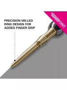 Darts fémhegy TARGET Swiss Storm RST, arany 42mm