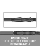 Darts fémhegy TARGET Swiss Storm RST, fekete 30mm