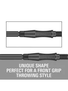 Darts fémhegy TARGET Swiss Storm RST, fekete 30mm