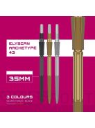 Darts fémhegy TARGET Swiss Point Elysian Archetype 43, arany 35mm