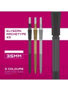 Darts fémhegy TARGET Swiss Point Elysian Archetype 43, fekete 35mm