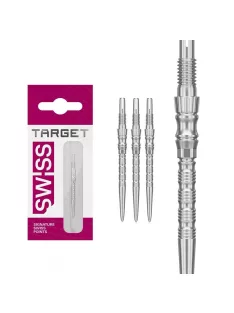 Darts fémhegy TARGET Swiss Point TRB, ezüst 30mm