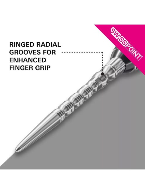 Darts fémhegy TARGET Swiss Point TRB, ezüst 42mm