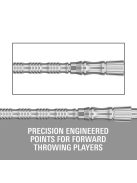 Darts fémhegy TARGET Swiss Point TRB, ezüst 42mm