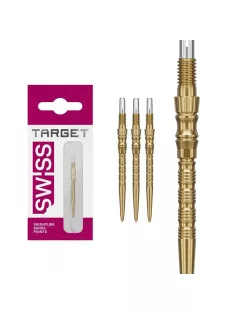 Darts fémhegy TARGET Swiss Point TRB, arany 30mm